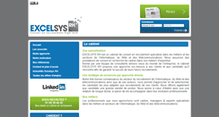Desktop Screenshot of excelsys-rh.com